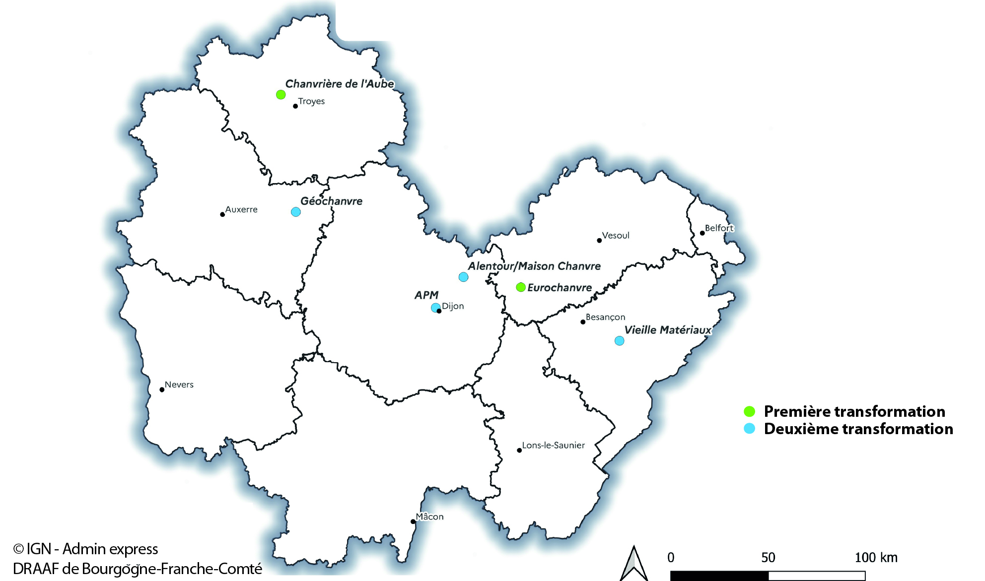Les acteurs de la première et de la deuxième transformation du chanvre - voir la transcription ci-dessous