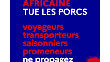 Message "ne propagez pas la maladie"