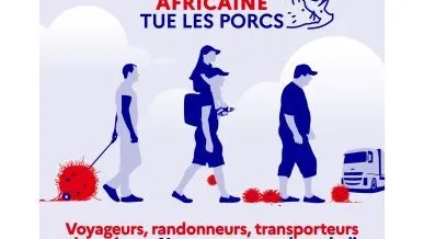 Message "ne propagez pas la maladie"